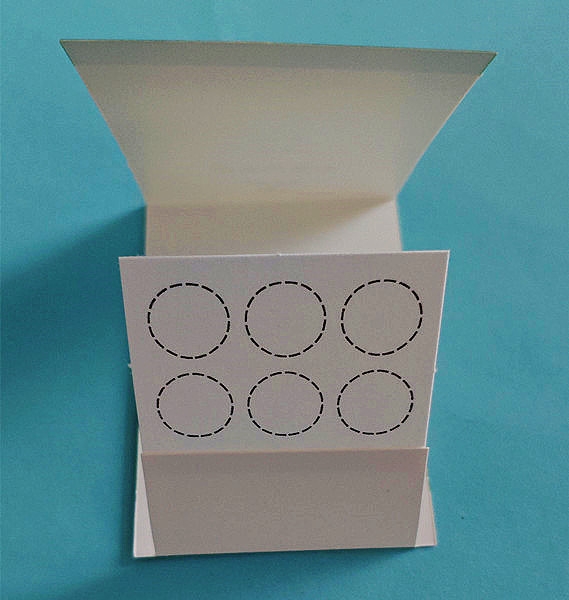 湖北新生兒采血卡六環三折