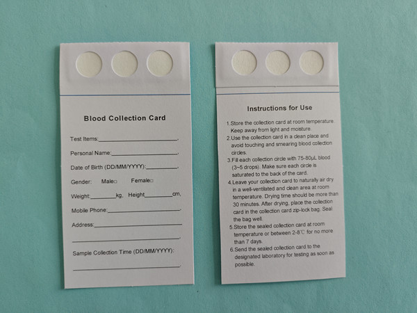 內置型采血卡 內置型采血卡
